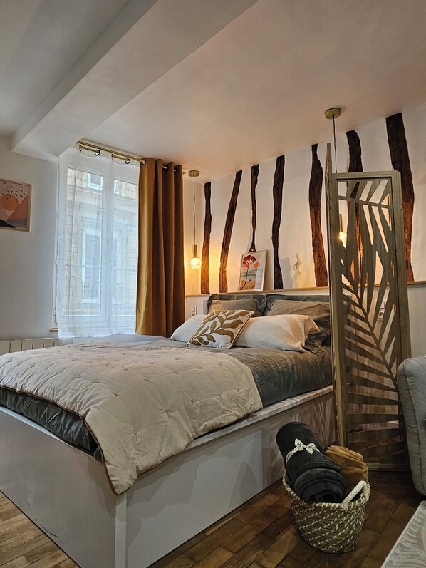 1 bedroom, WiFi, bed sheets - 1 bedroom apartment in Rouen (Rouen)