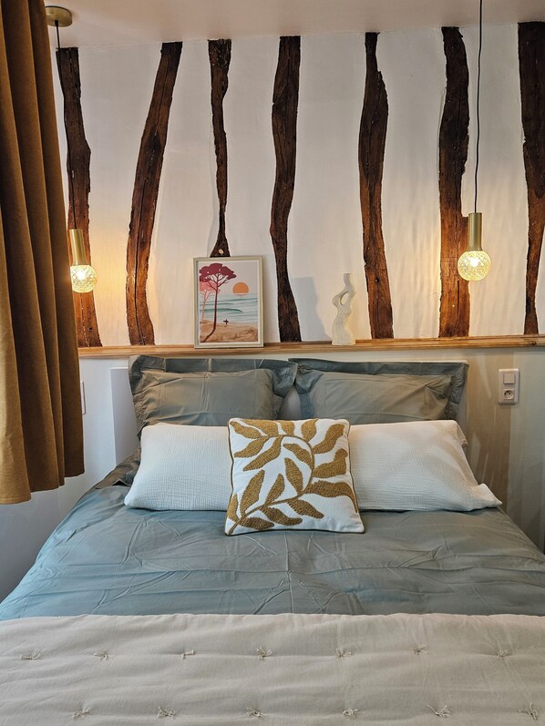 1 chambre, Wi-Fi, draps fournis