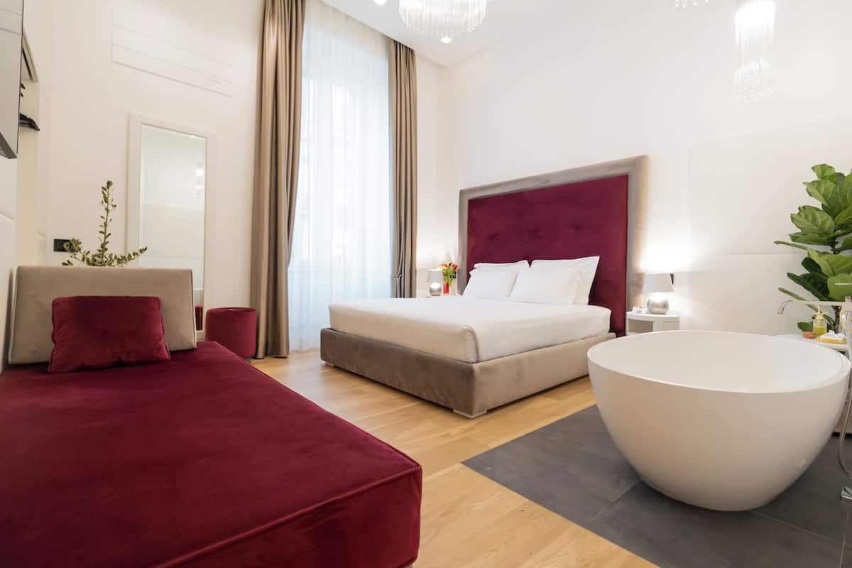 1 bedroom, free minibar, in-room safe, individually furnished