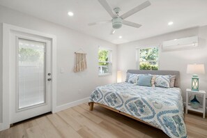 1 slaapkamer, een strijkplank/strijkijzer, wifi, beddengoed