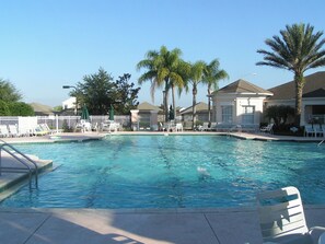 Pool - Windsor Palms 2 bed ground floor condo near DISNEY! (Kissimmee)