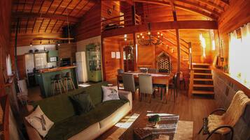 Family Cottage | Living area | Flat-screen TV