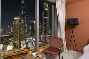 Interior - LUX| Full Burj Khalifa view & access to Dubai mall (Dubai)