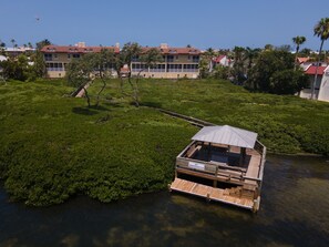 Exterior - Anna Maria Island Steps to Beach | Pool & Hot Tub | 3BR, 2BA & Balcony (Bradenton Beach)