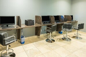 Business center - Indio | Desert Couples Getaway | Pool & Lazy River (Indio)