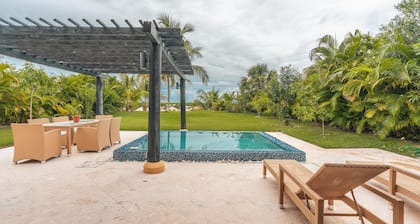 Tropical Bungalow With Pool at cap Cana A8C
