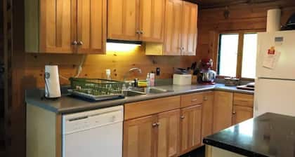 2 Historic Lakefront Adirondack Cabins built in 1908 - The Owl's Nest