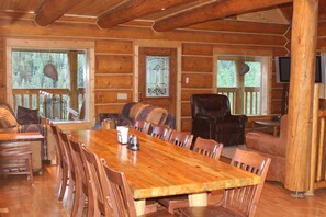 Dining - Wilderness Cabin In Colorado Mountains (Gunnison County)