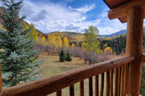 Wilderness Cabin In Colorado Mountains