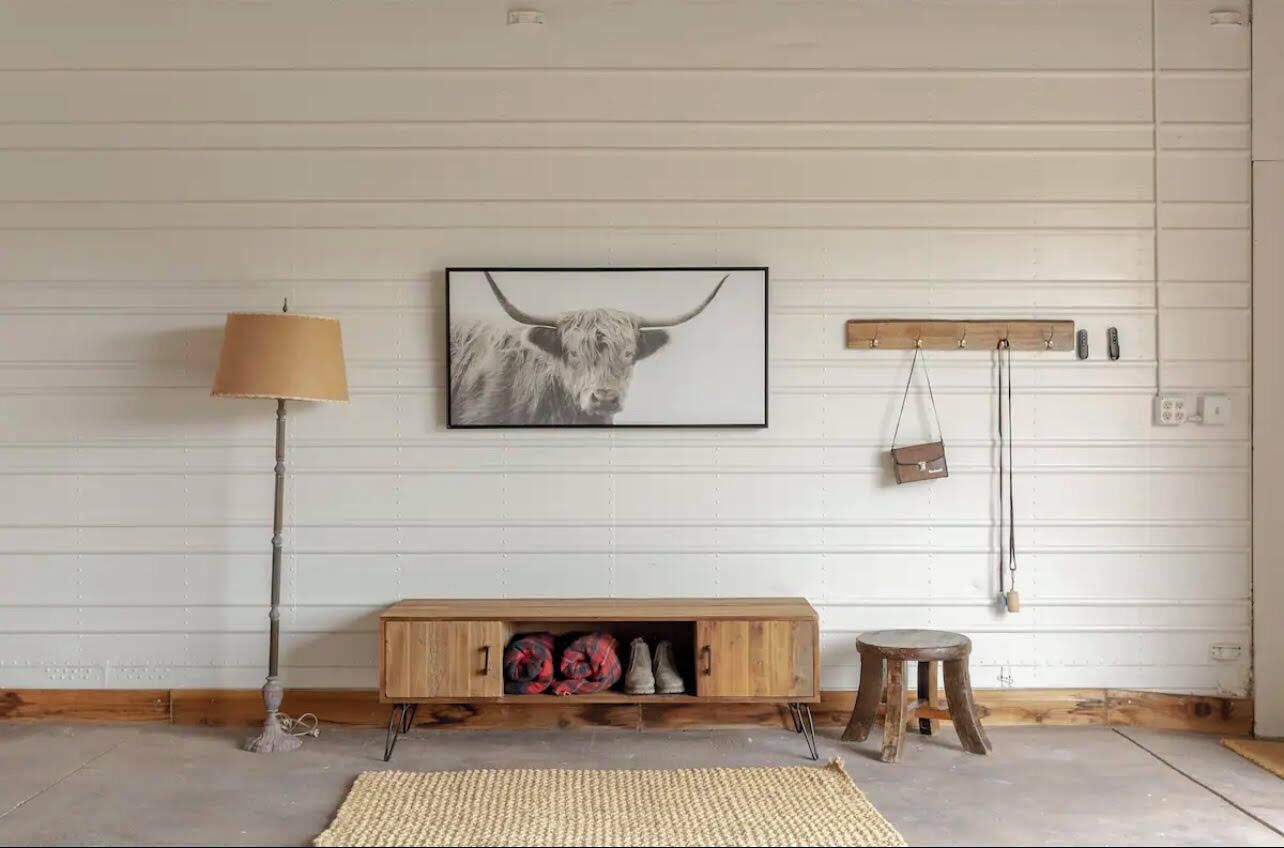 "Glamping" in a Renovated Country Barn