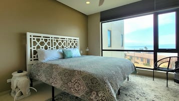 Appart'hÎtel, 2 chambres, cuisine, vue océan | 2 chambres, Wi-Fi gratuit, draps fournis