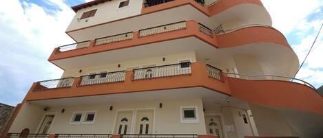 Fassade der Unterkunft