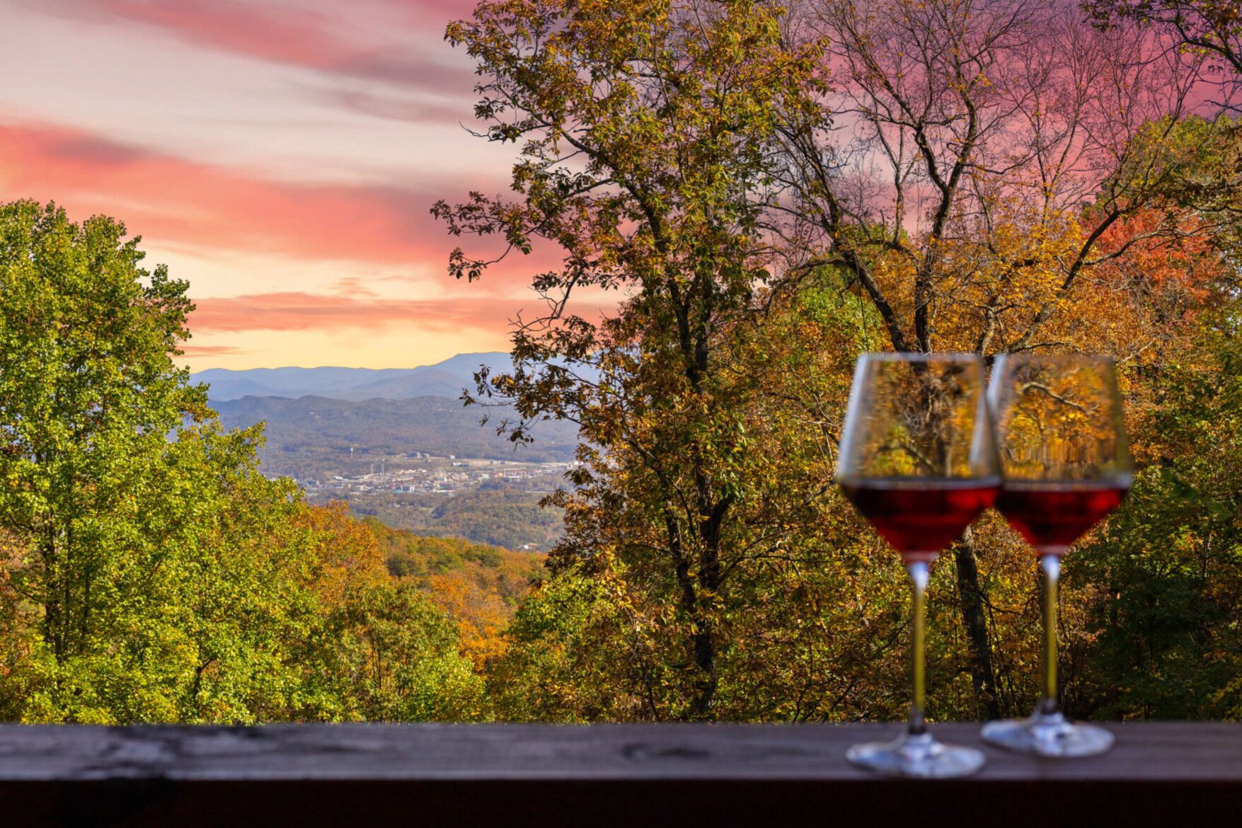 Family Cabin, Mountain View | Balcony view