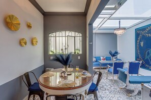 Sala de estar en el lobby