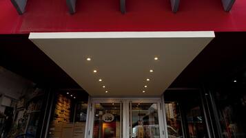 Façade de l’hébergement