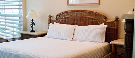 2 bedrooms, iron/ironing board, bed sheets