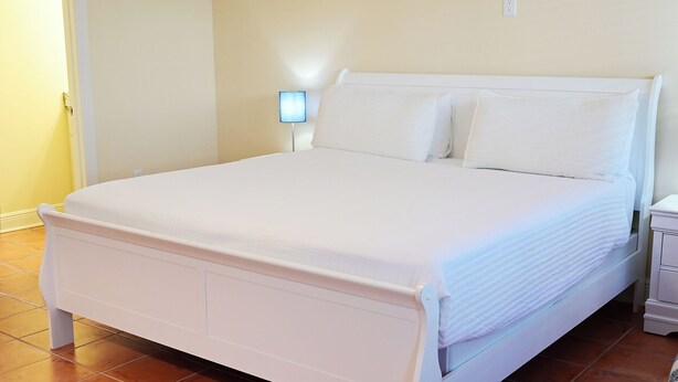 Iron/ironing board, bed sheets - Easy-Access Ground-Floor Studio with Full Kitchen (Bradenton Beach)