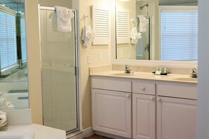 Ducha y bañera de hidromasaje