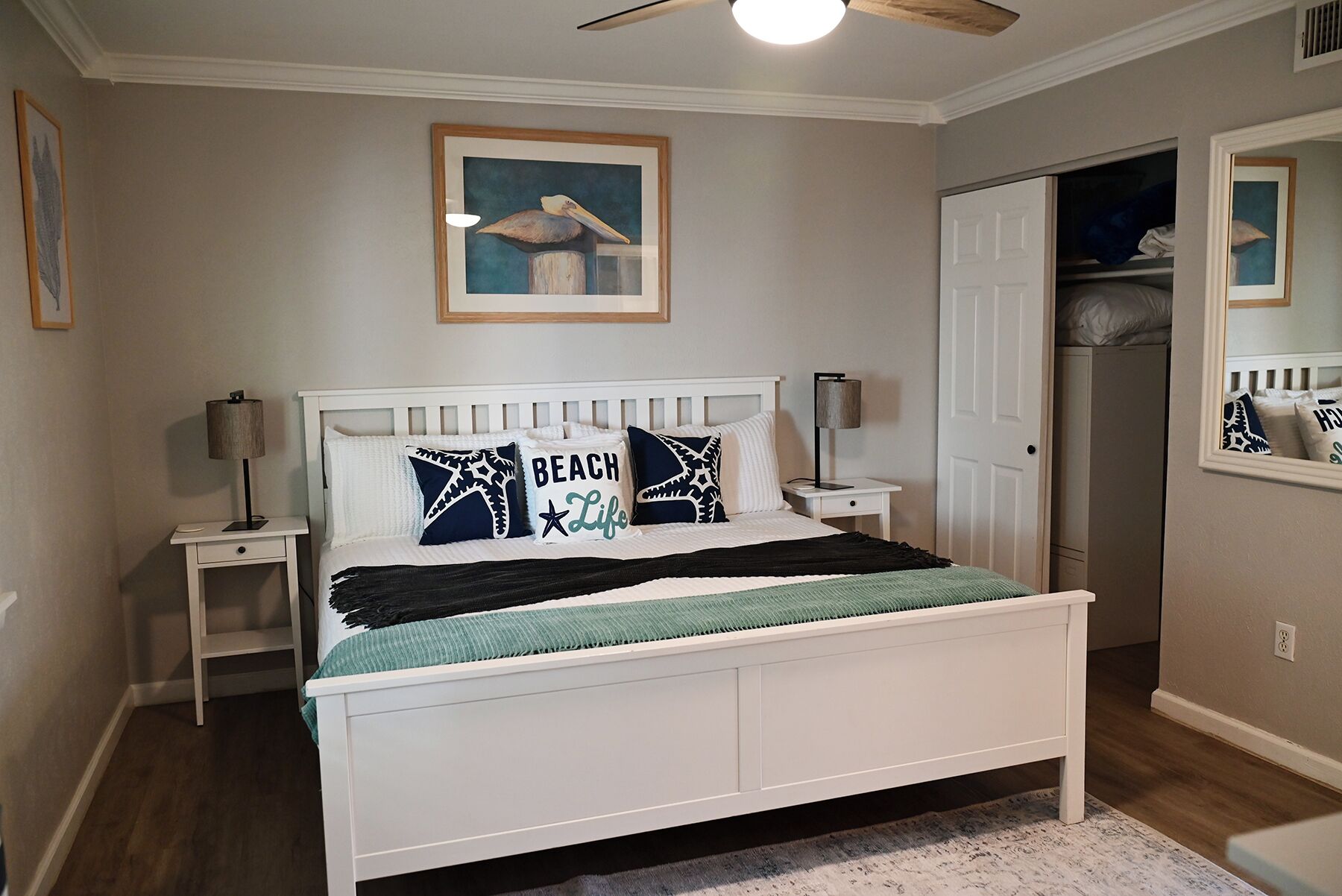 1 bedroom, iron/ironing board, free WiFi, bed sheets
