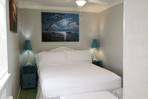 1 bedroom, iron/ironing board, bed sheets