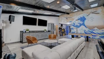 Smart TV, video games, stereo, computer monitors