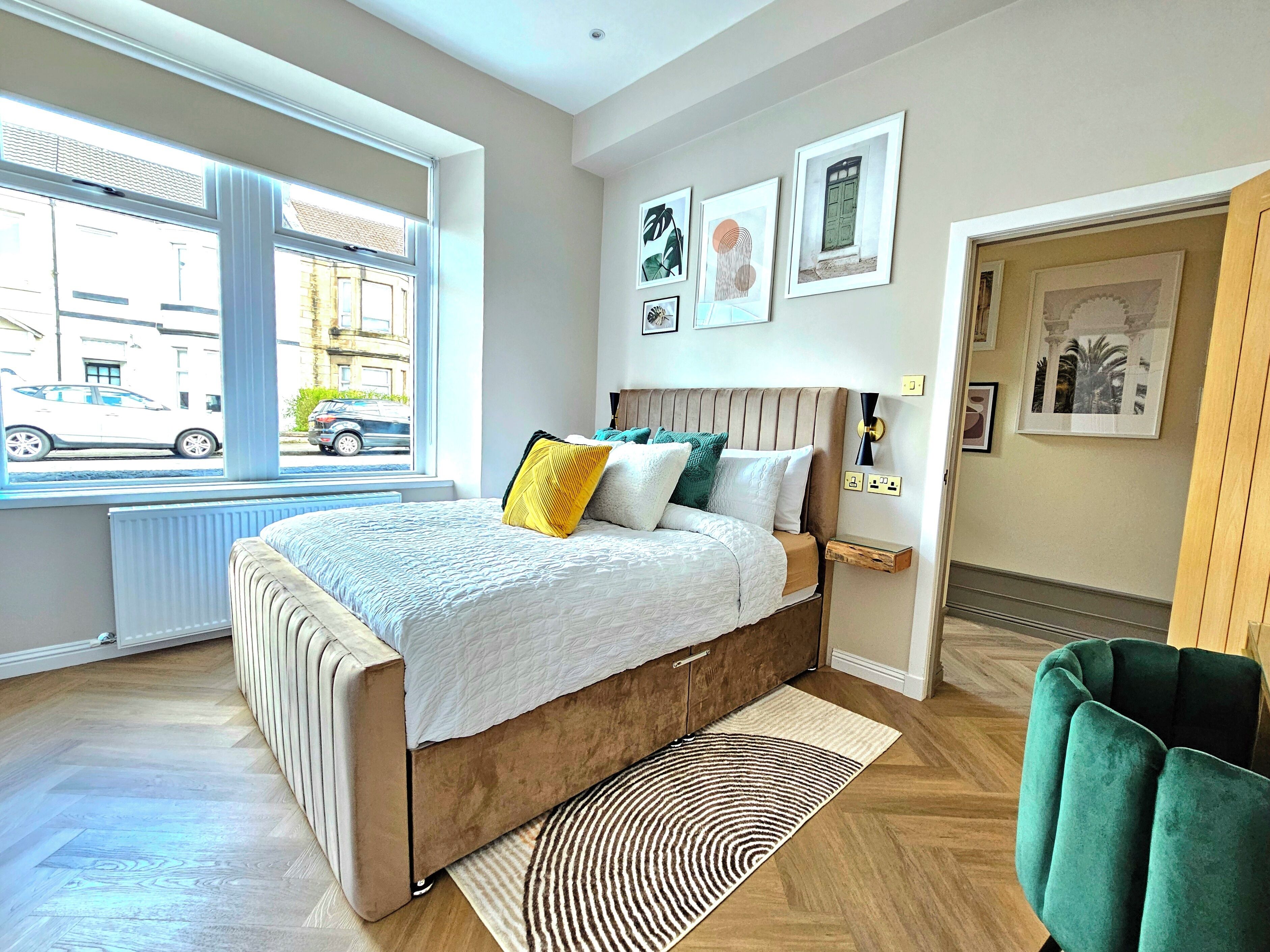 独立别墅, 庭院景观 | 3 多间卧室、遮光窗帘、熨斗/熨衣板、 免费 WiFi