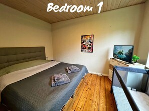 4 slaapkamers, wifi, beddengoed