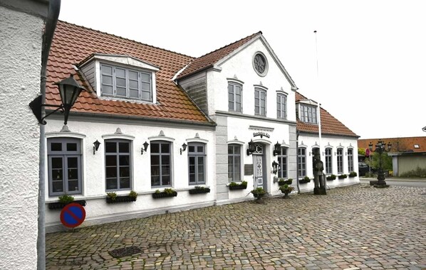 Fachada de la propiedad