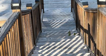 Cozy lake front house with dock on Lake Tillery