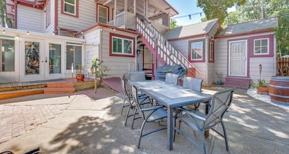 Historic Woodland Escape w/ Patio + Fire Pit!