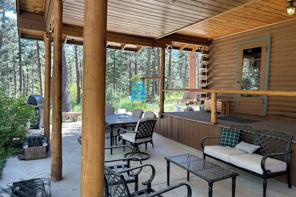 Covered patio