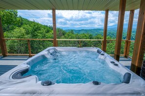 Bain à remous extérieur