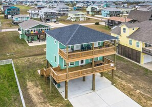 Exterior - Welcome to Ocean View! New Construction! Completed in 2024! Pet Friendly! (Galveston)