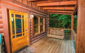 Terrace/patio - Hot tub, Games, and Seclusion! - At Last (Sevierville)