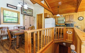 Fridge, microwave, oven, stovetop - Grand View Mountain Chalet - Hot tub & more! (Gatlinburg)