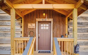Exterior detail - The Homestead & The Shed - 2 side-by-side cabins! (Gatlinburg)