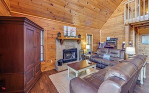 Fernseher, Kamin, Videospiele