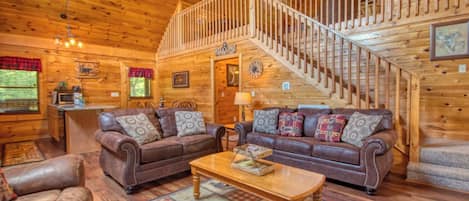 Televisión, chimenea, futbolito