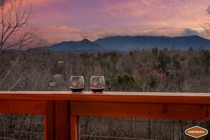 Family Cabin | Balcony view