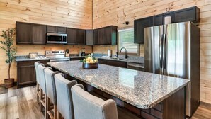 Family Cabin | Dapur peribadi | Peti sejuk, ketuhar gelombang mikro, ketuhar, dapur 