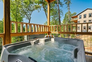 Cabaña familiar | Bañera de hidromasaje privada