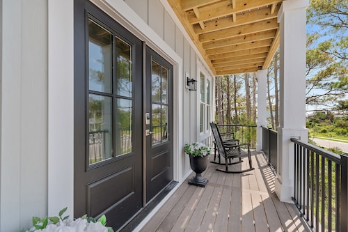 NOW AVAILABLE BRAND-NEW! Private beach home with incredible views!