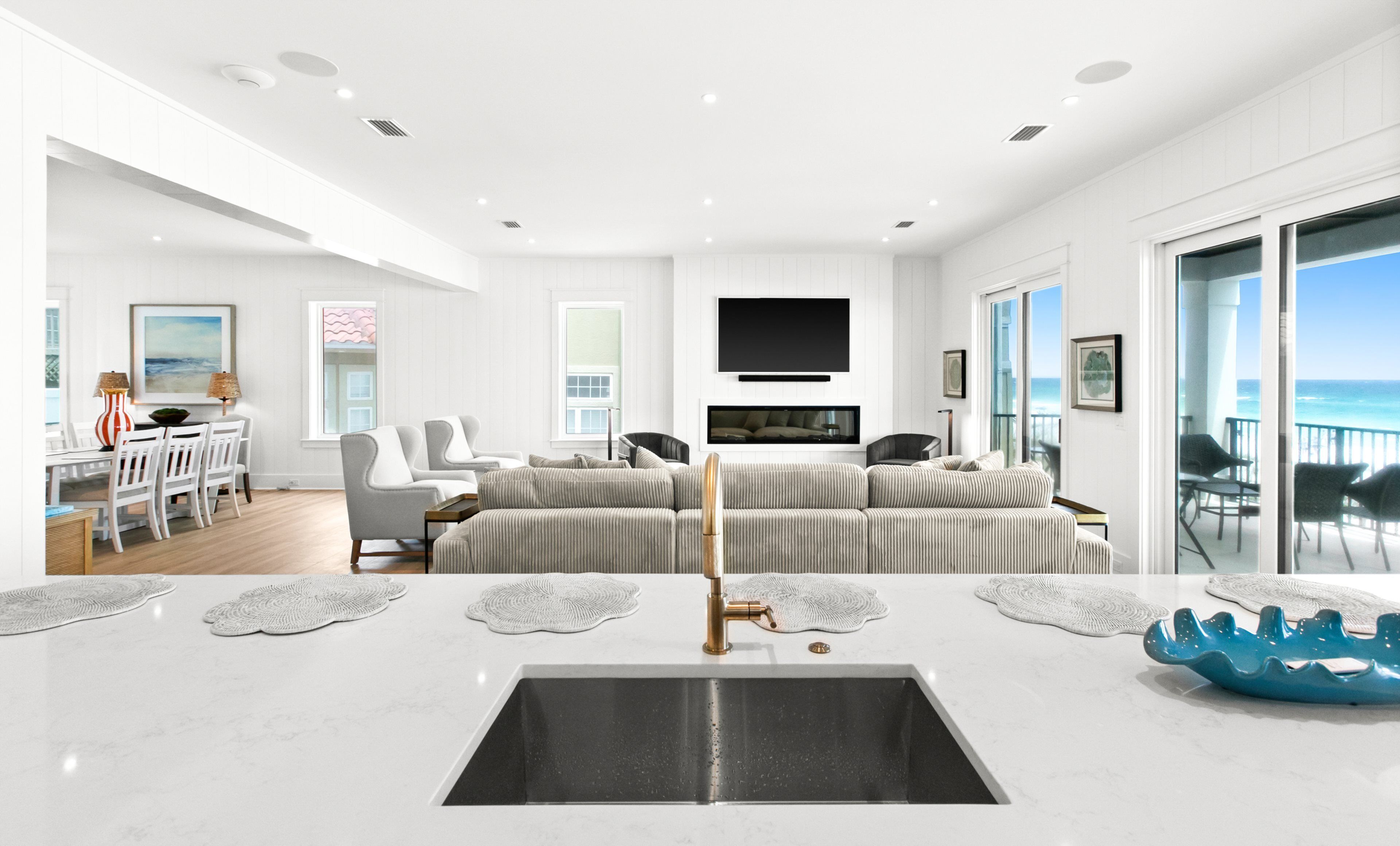 Área de sala de estar