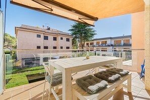 Outdoor dining - WELCS APARTAMENTO 155 PDA con piscina (Platja d´Aro)