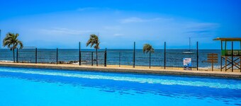 Oceanfront Gem with Bay View Terrace & Direct Sea Access