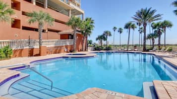 Indoor pool, a heated pool