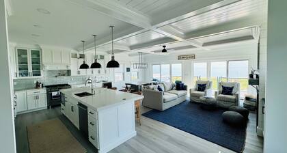 Brand new house on a private beach!