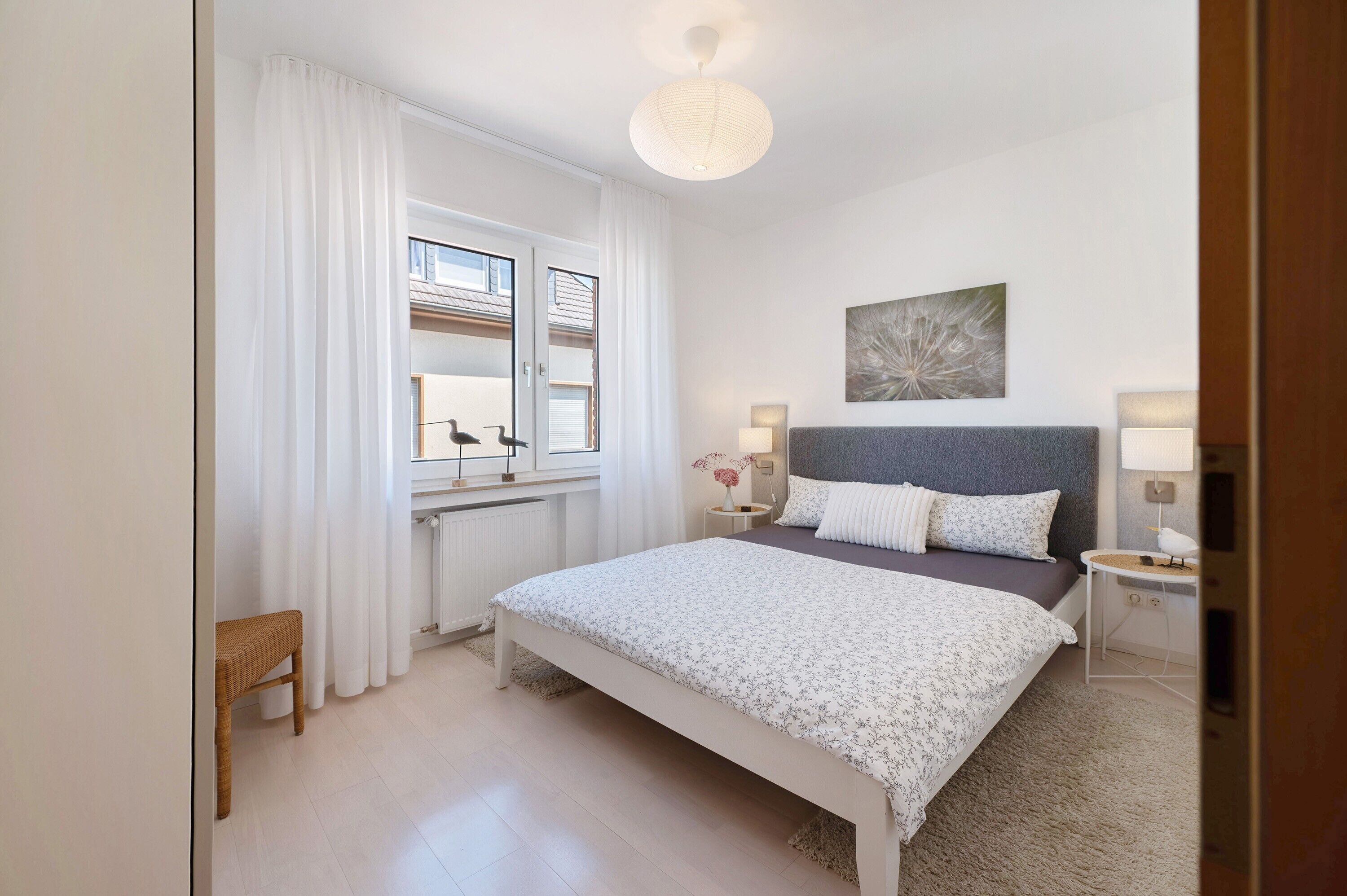 2 habitaciones, tabla de planchar con plancha y wifi gratis 