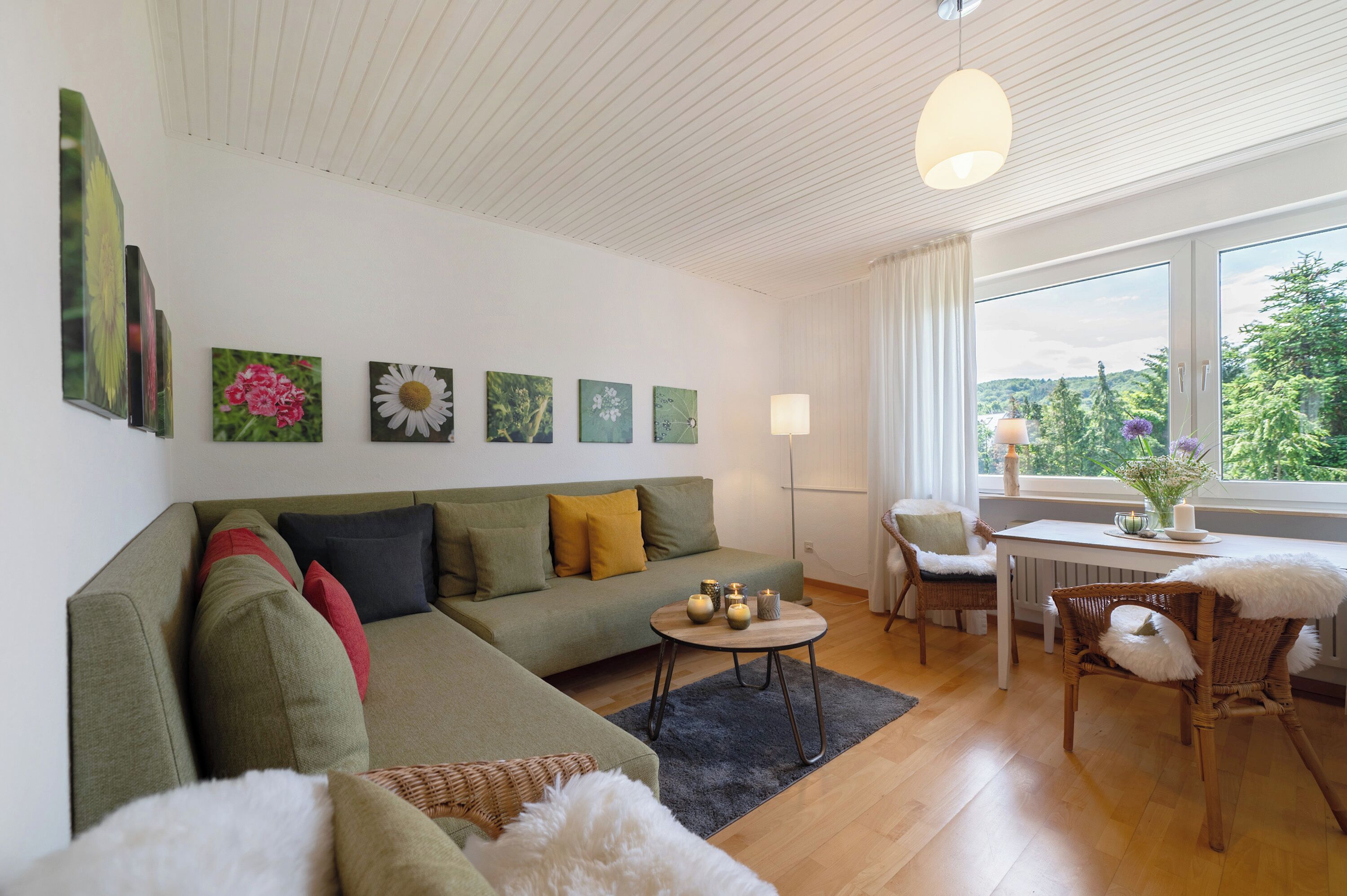 Fernseher, DVD-Player, Stereoanlage