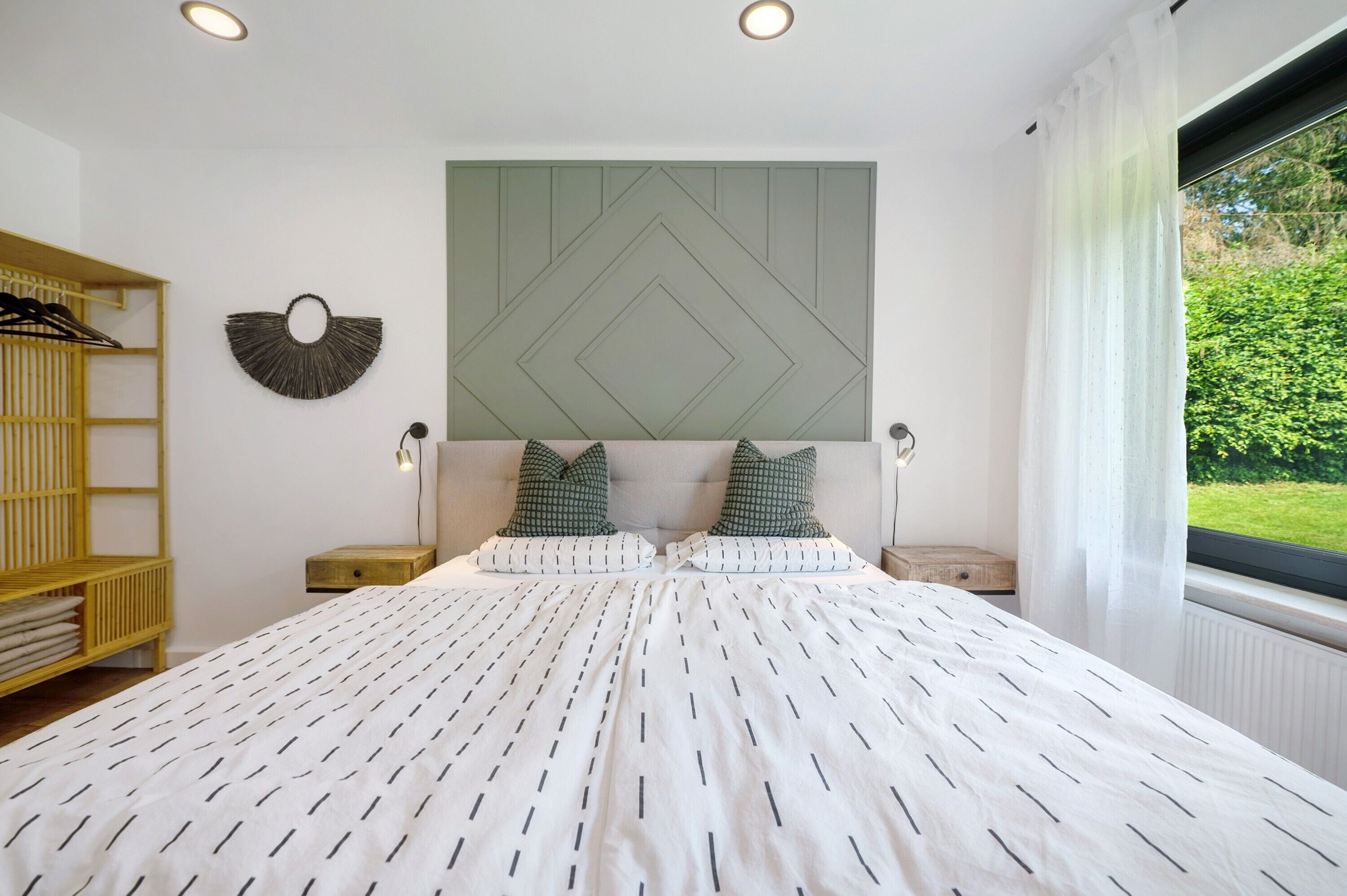 2 slaapkamers, een bureau, gratis wifi, beddengoed